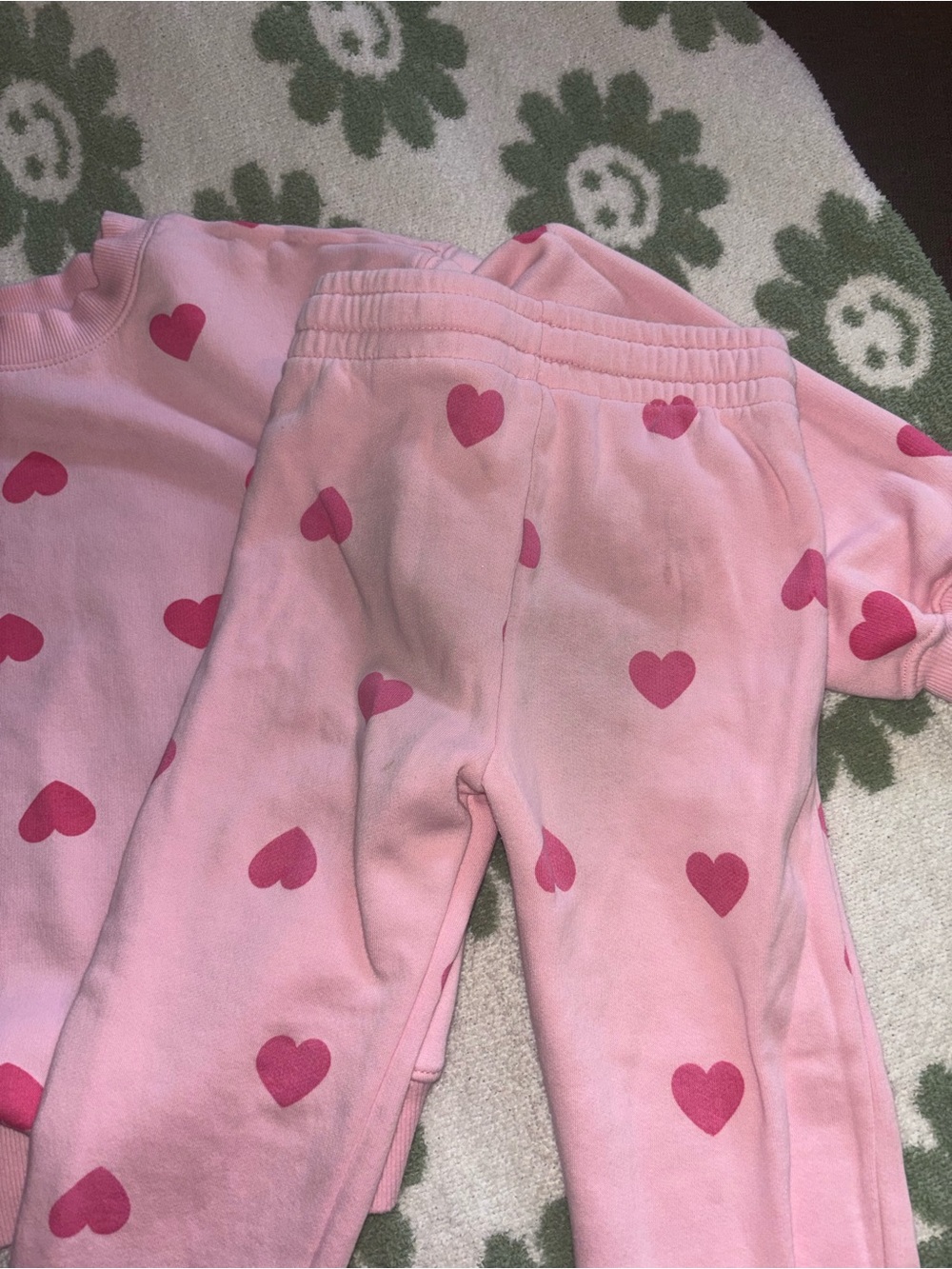 H&M Pink Heart Print Matching Set - Picture 5 of 8